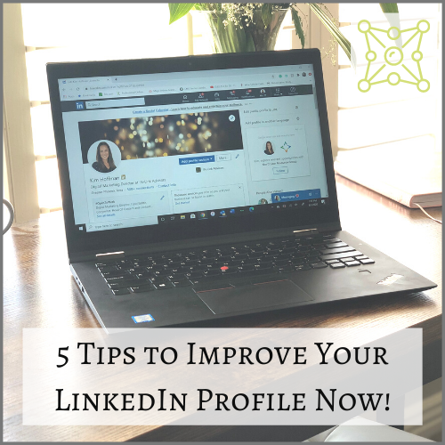 5 tips to improve your linkedin profile now, in-link advisors, cold-click, cold-click marketing, how to grow your business, new clients, digital marketing, social media marketing, linkedin marketing